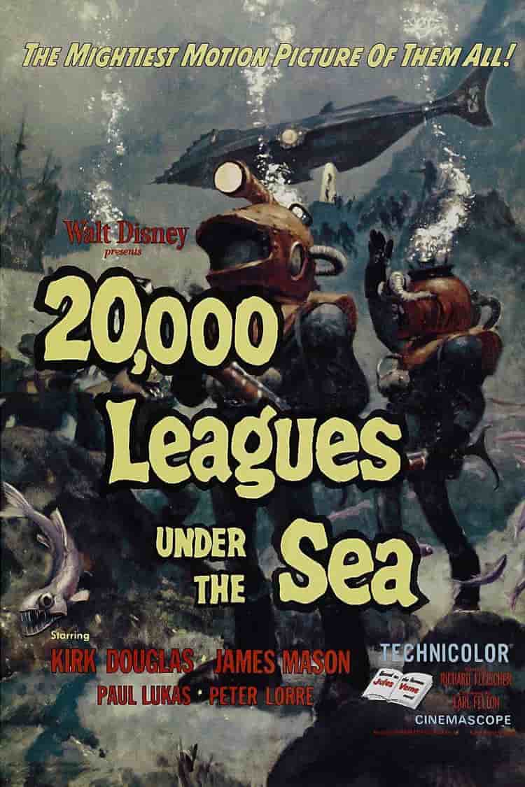 Poster for 20,000 Leagues Under the Sea